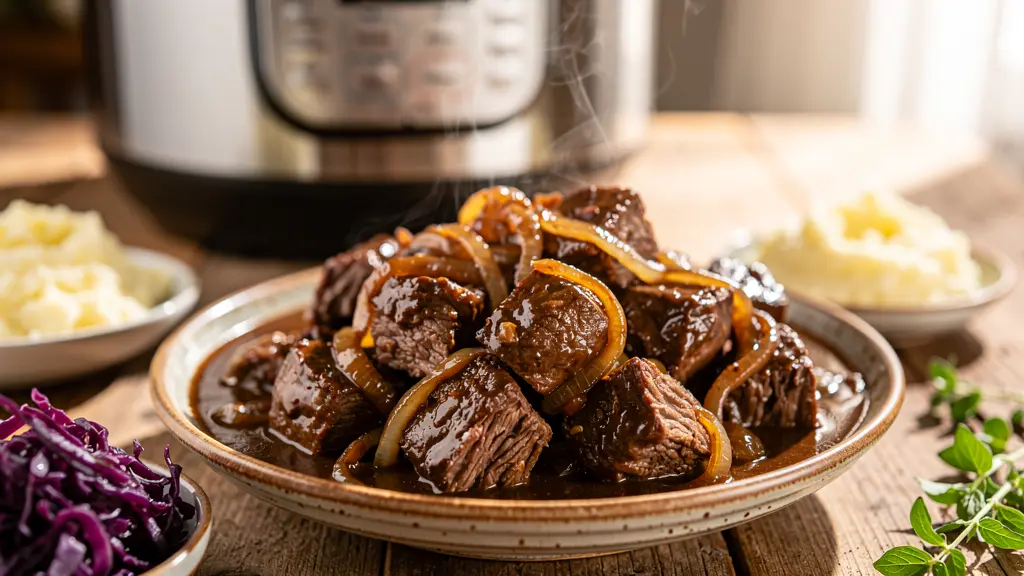 Hachee in de Snelkookpan