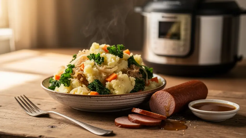 Stamppot in de Snelkookpan